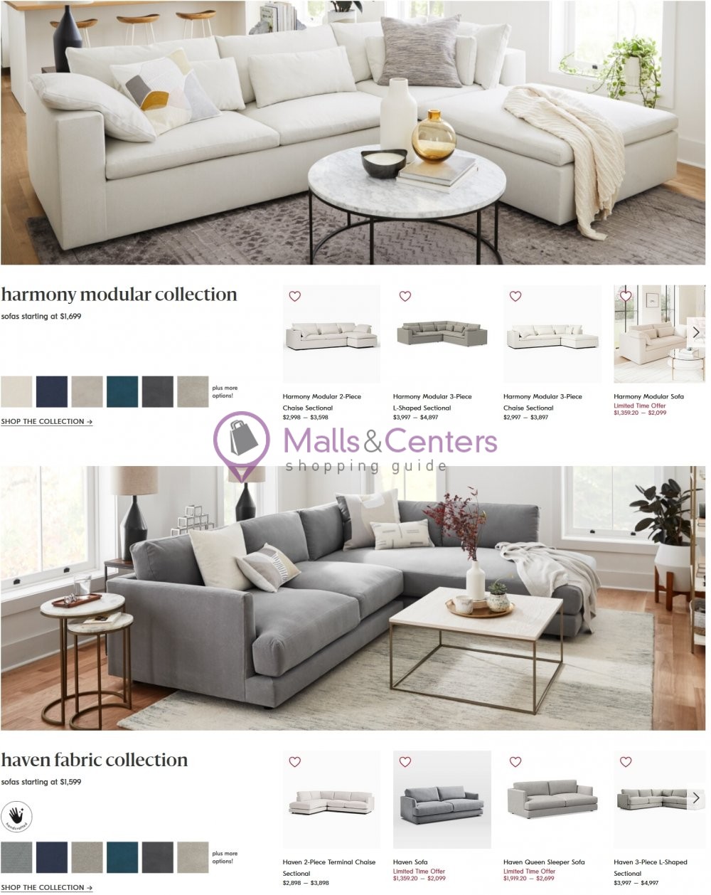 West Elm Weekly Ad sales & flyers specials MallsCenters