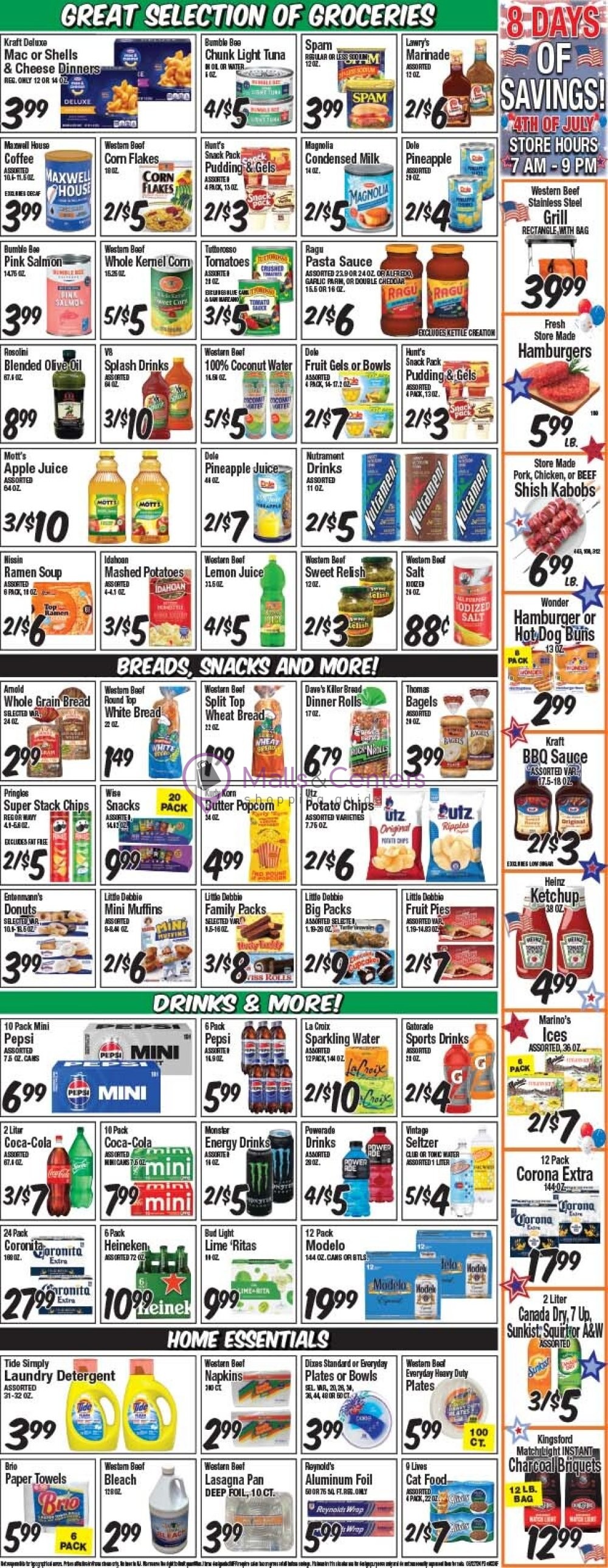 Weekly ad for Western Beef valid: 06/27/2024 - 07/04/2024, page 3