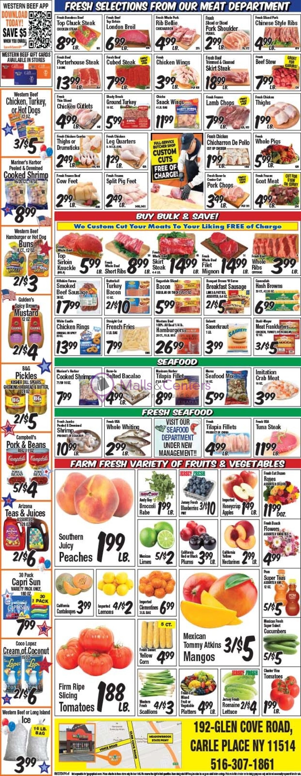 Weekly ad for Western Beef valid: 06/27/2024 - 07/04/2024, page 4