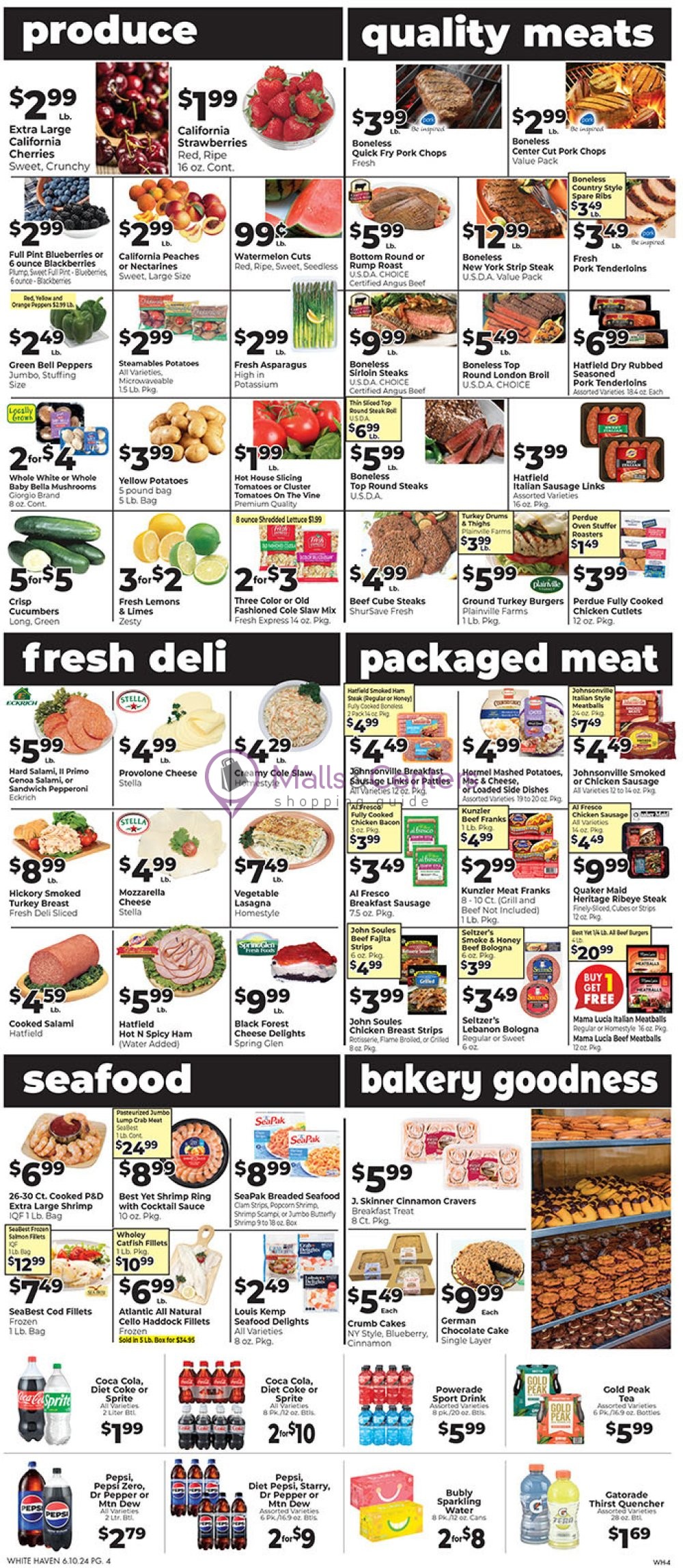 Weekly ad for White Haven Market valid: 06/09/2024 - 06/15/2024, page 4