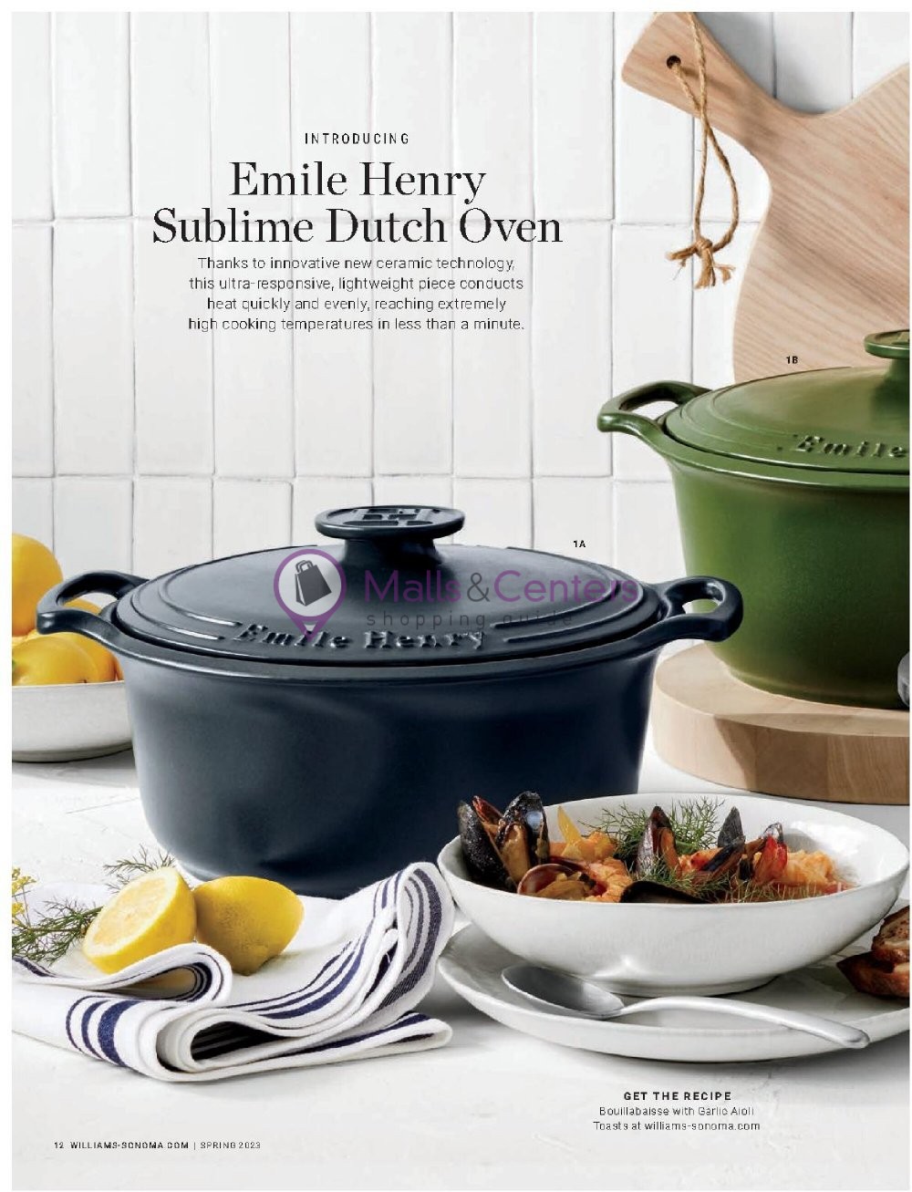 Weekly ad for Williams-Sonoma valid: 03/01/2023 - 05/31/2023, page 12 Weekly ad for Williams-Sonoma valid: 03/01/2023 - 05/31/2023, page 12