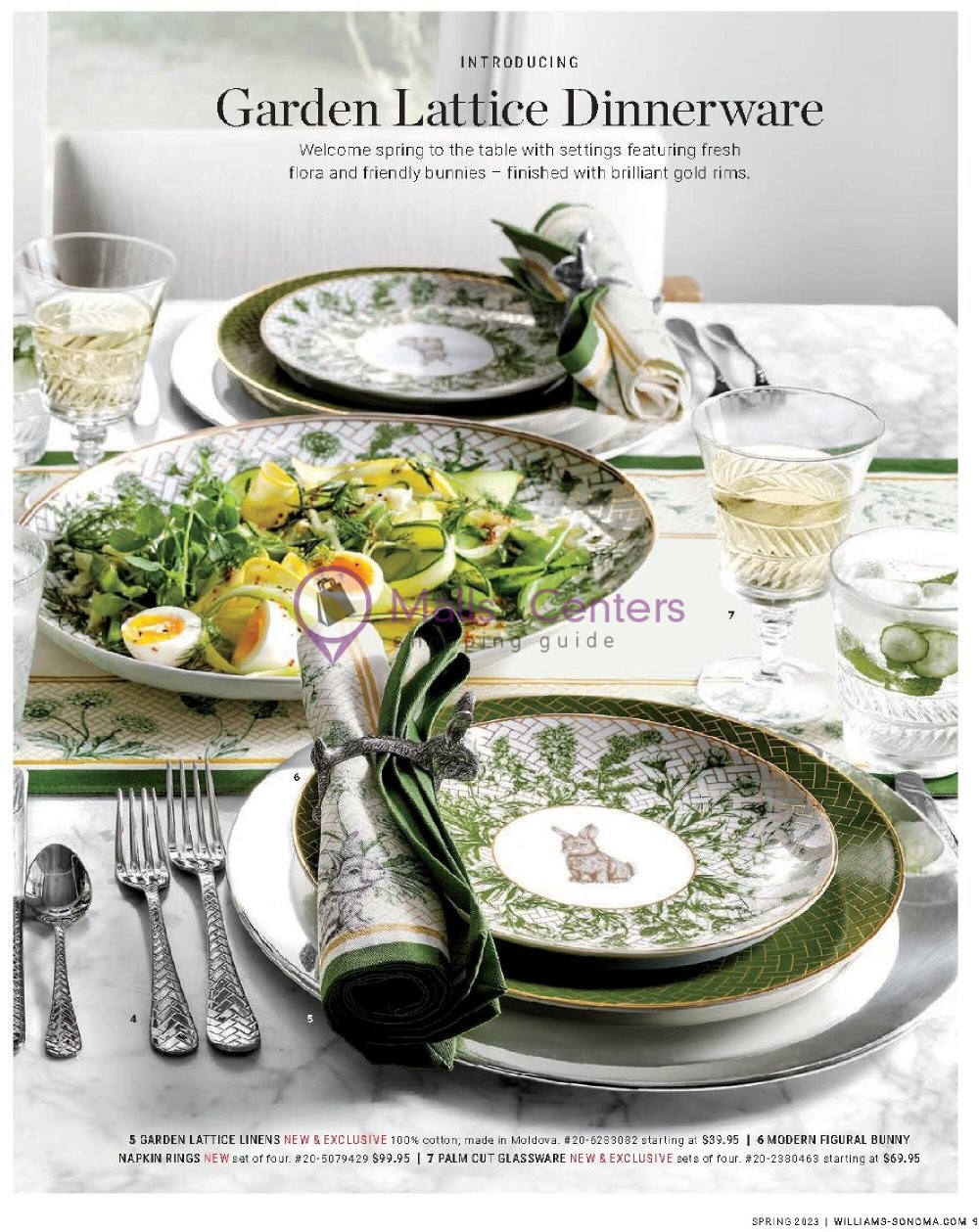 Weekly ad for Williams-Sonoma valid: 03/01/2023 - 05/31/2023, page 9 Weekly ad for Williams-Sonoma valid: 03/01/2023 - 05/31/2023, page 9