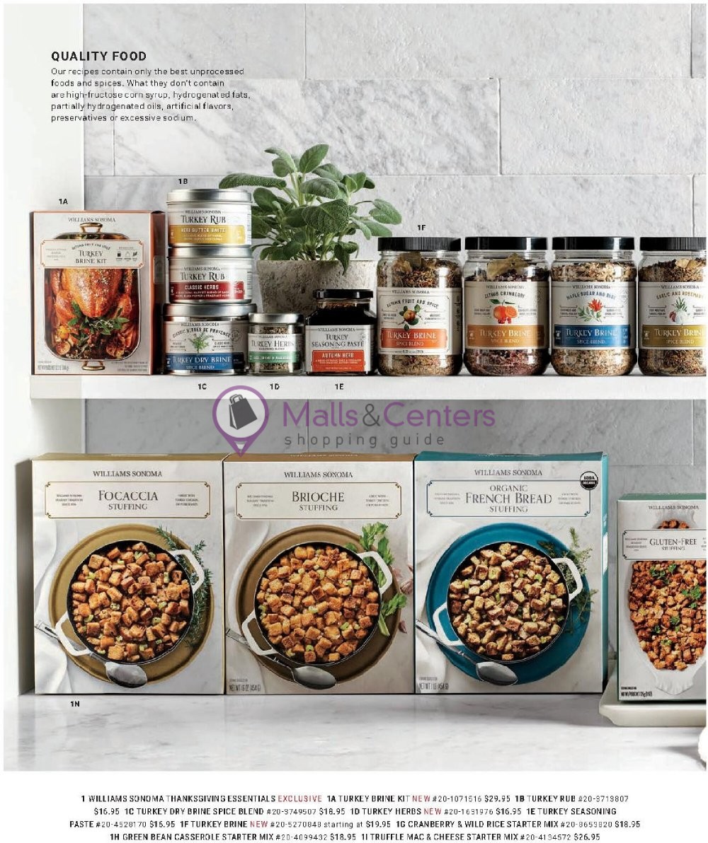 Weekly ad for Williams-Sonoma valid: 09/01/2023 - 09/30/2023, page 30