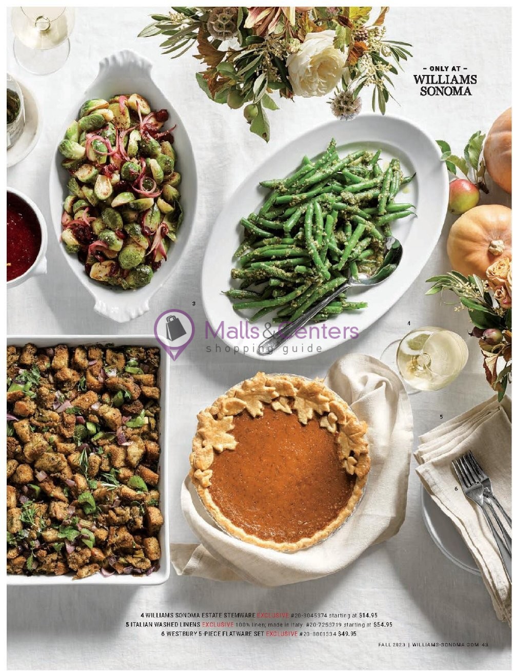 WilliamsSonoma Weekly ad valid from 09/01/2023 to 09/30/2023