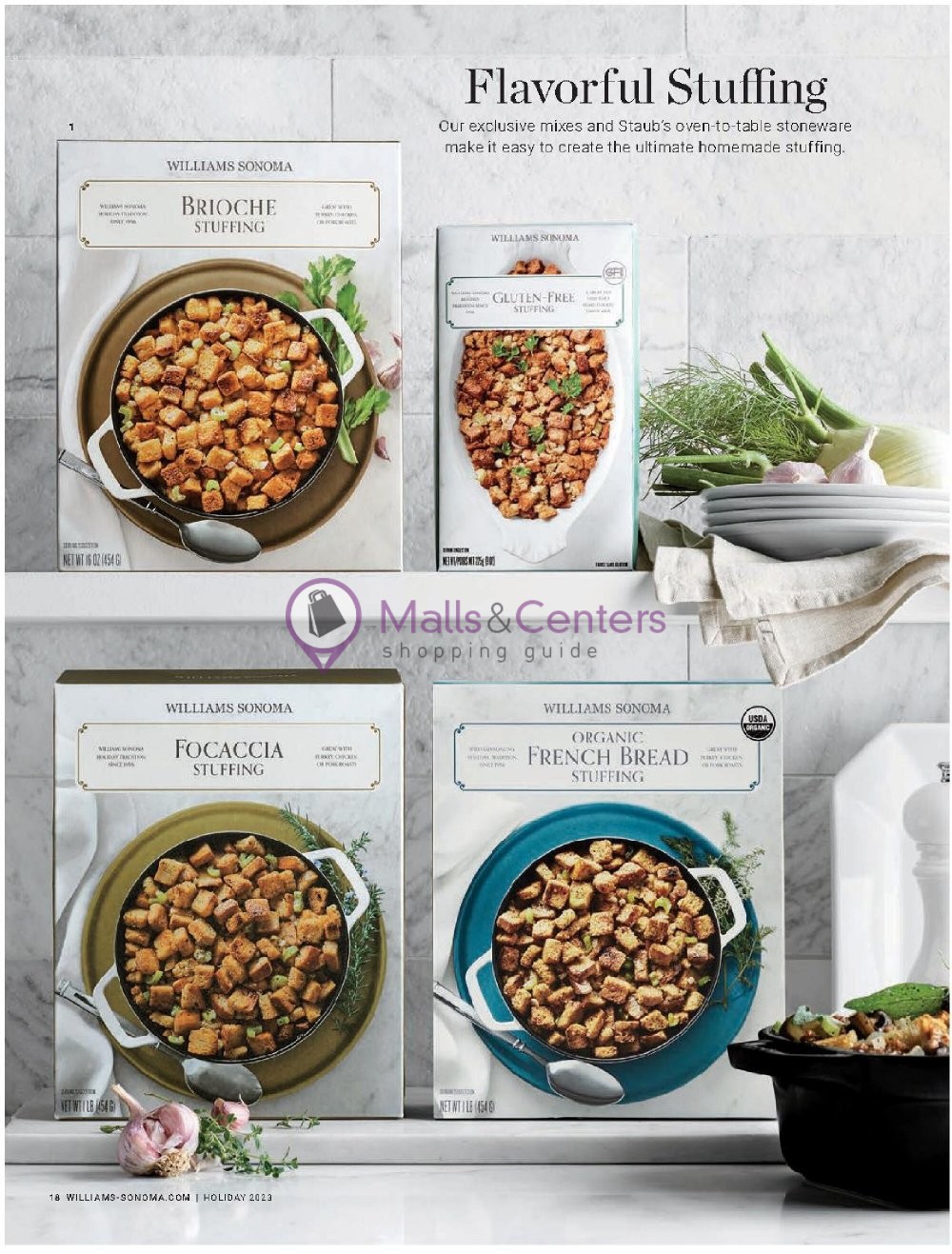 Weekly ad for Williams-Sonoma valid: 11/01/2023 - 11/30/2023, page 18