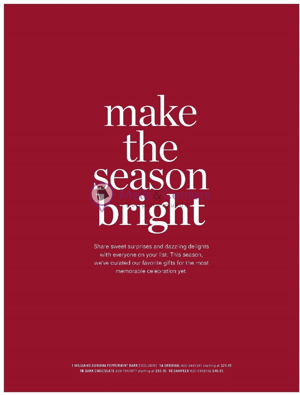 Weekly ad for Williams-Sonoma valid: 11/01/2023 - 11/30/2023, page 34