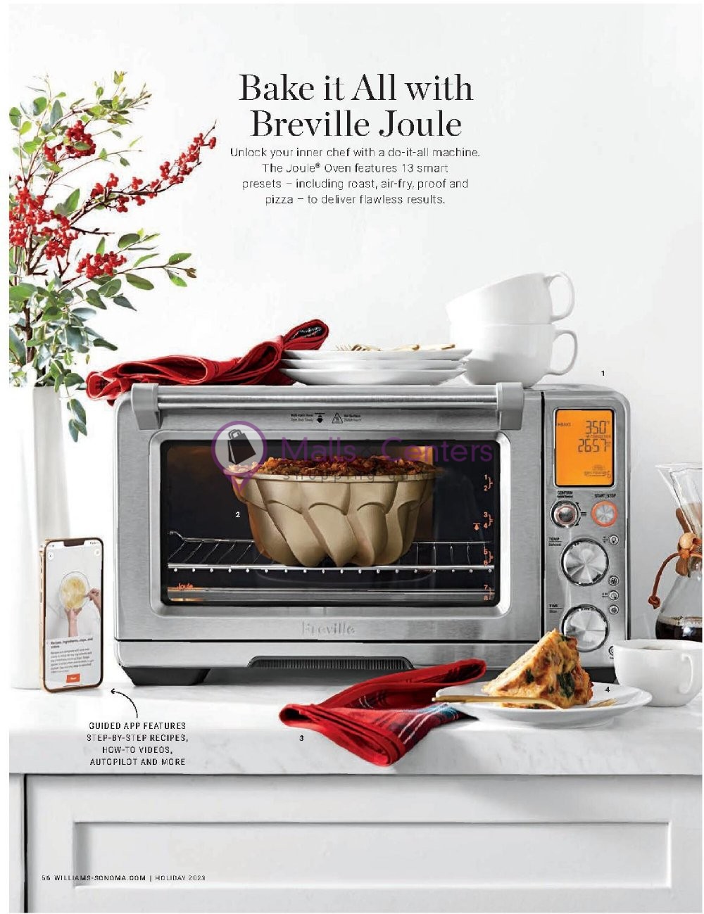Weekly ad for Williams-Sonoma valid: 11/01/2023 - 11/30/2023, page 56