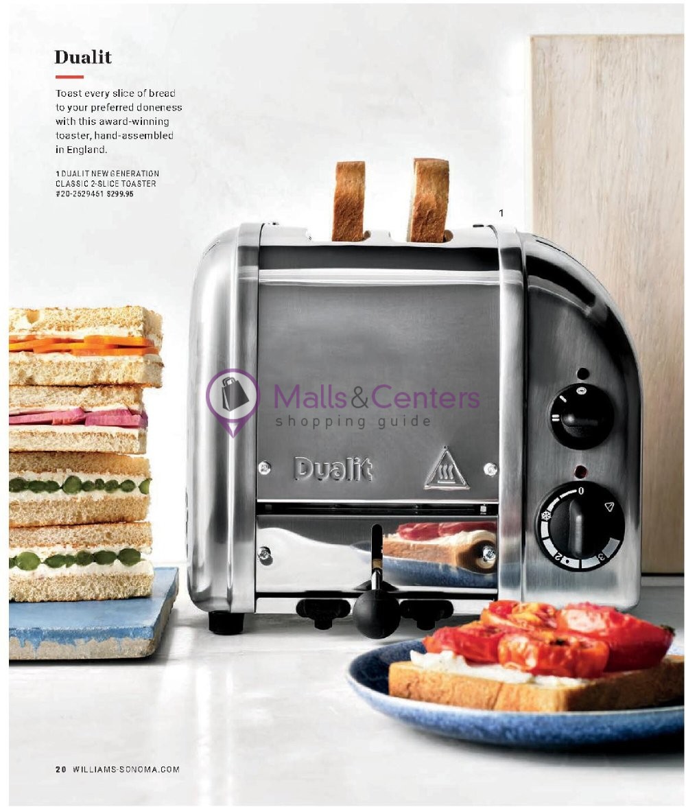Weekly ad for Williams-Sonoma valid: 06/01/2024 - 06/30/2024, page 20 Weekly ad for Williams-Sonoma valid: 06/01/2024 - 06/30/2024, page 20