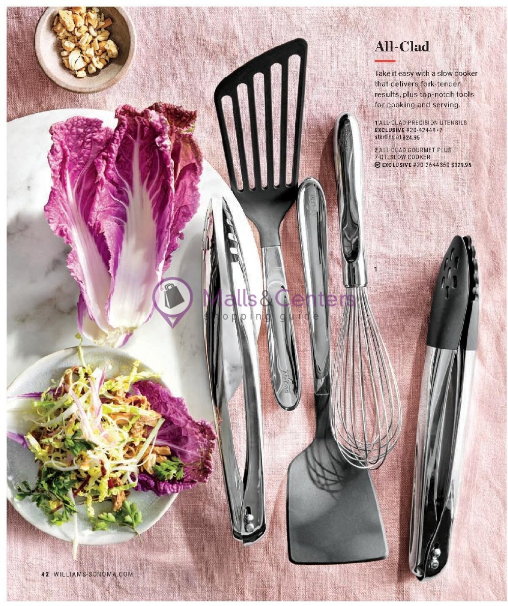 Weekly ad for Williams-Sonoma valid: 06/01/2024 - 06/30/2024, page 42 Weekly ad for Williams-Sonoma valid: 06/01/2024 - 06/30/2024, page 42