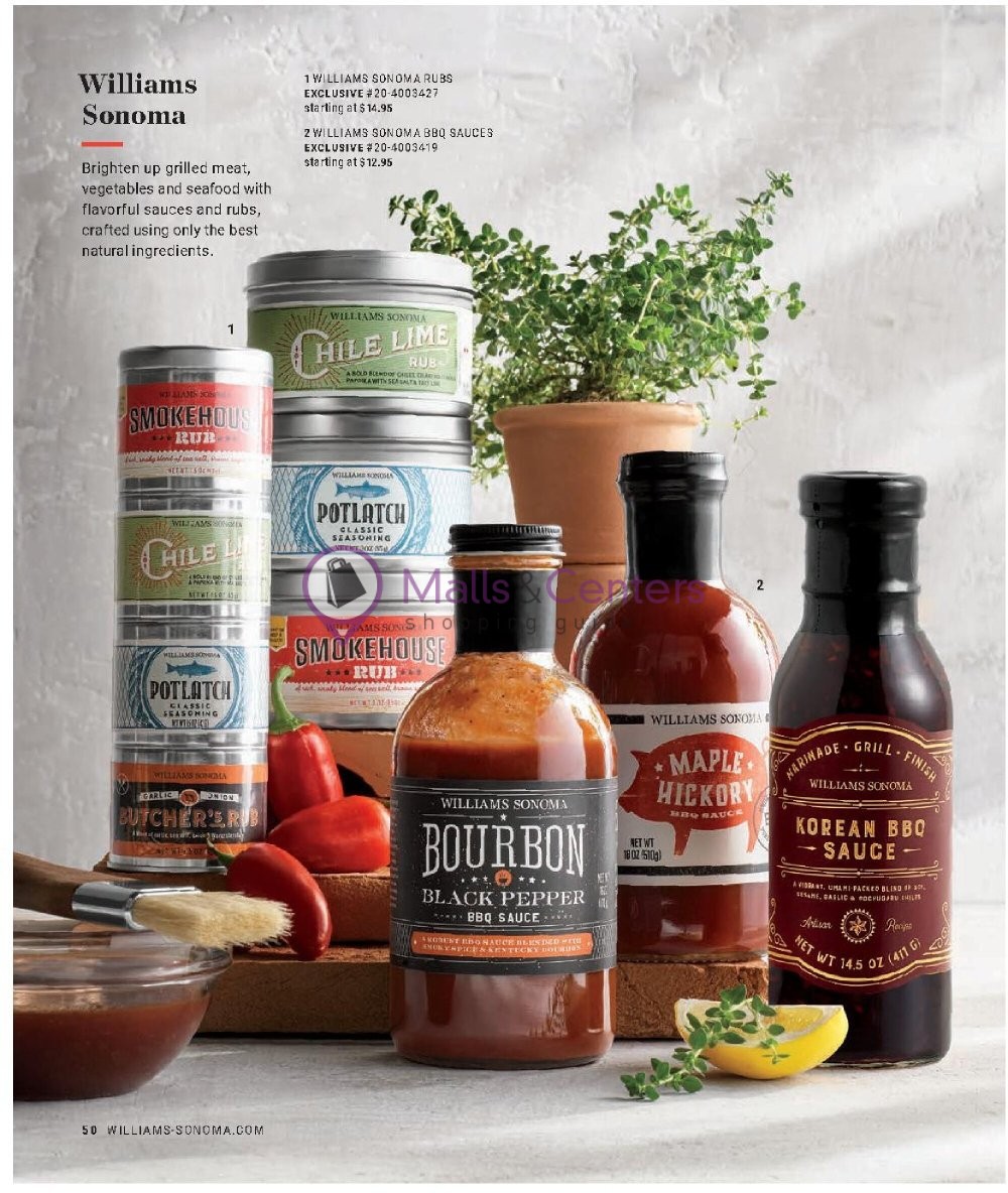 Weekly ad for Williams-Sonoma valid: 06/01/2024 - 06/30/2024, page 50 Weekly ad for Williams-Sonoma valid: 06/01/2024 - 06/30/2024, page 50