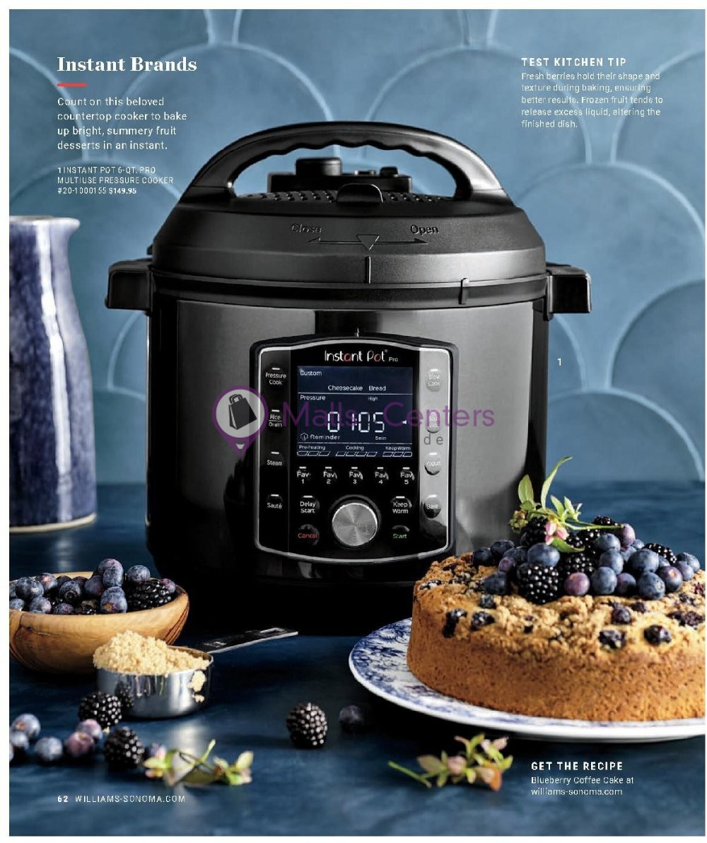 Weekly ad for Williams-Sonoma valid: 06/01/2024 - 06/30/2024, page 62 Weekly ad for Williams-Sonoma valid: 06/01/2024 - 06/30/2024, page 62