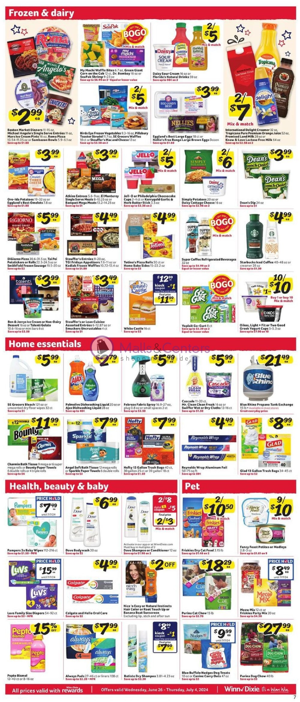 Weekly ad for Winn Dixie valid: 06/26/2024 - 07/04/2024, page 12