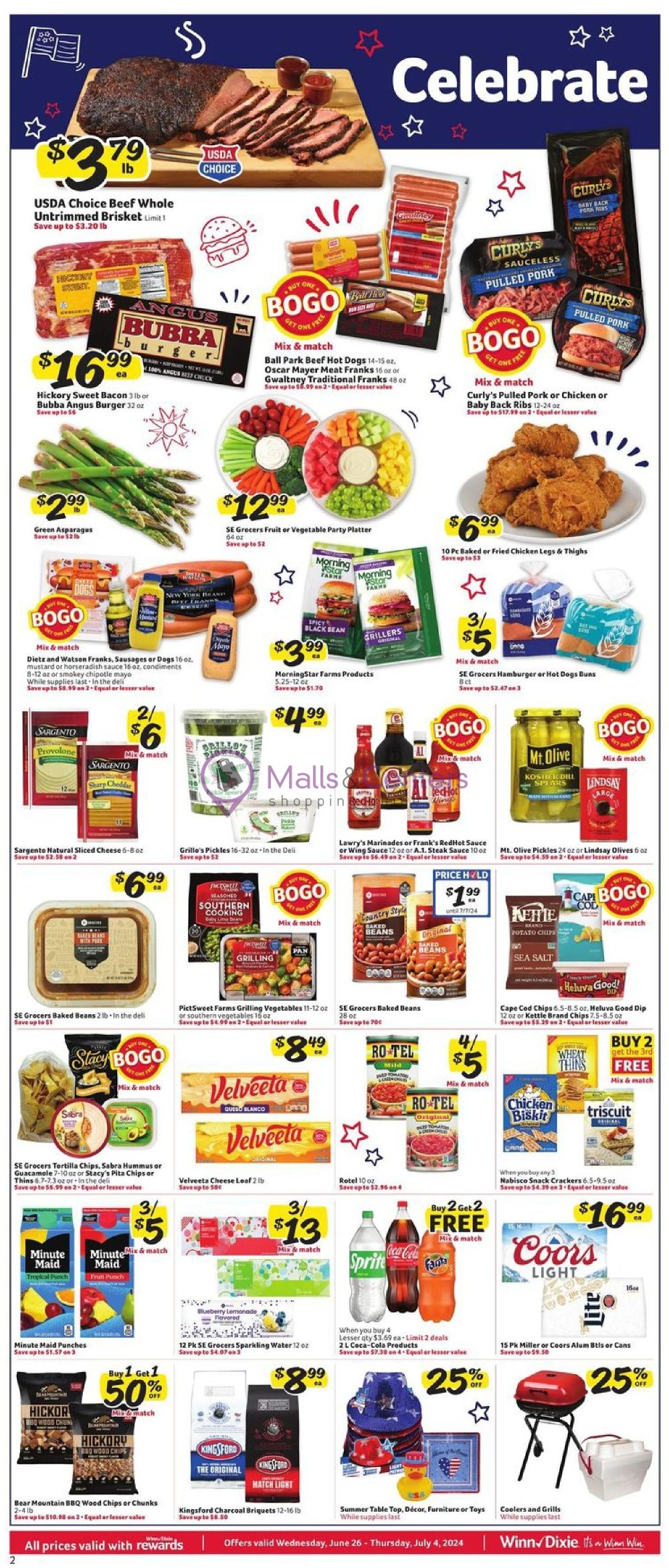 Weekly ad for Winn Dixie valid: 06/26/2024 - 07/04/2024, page 3