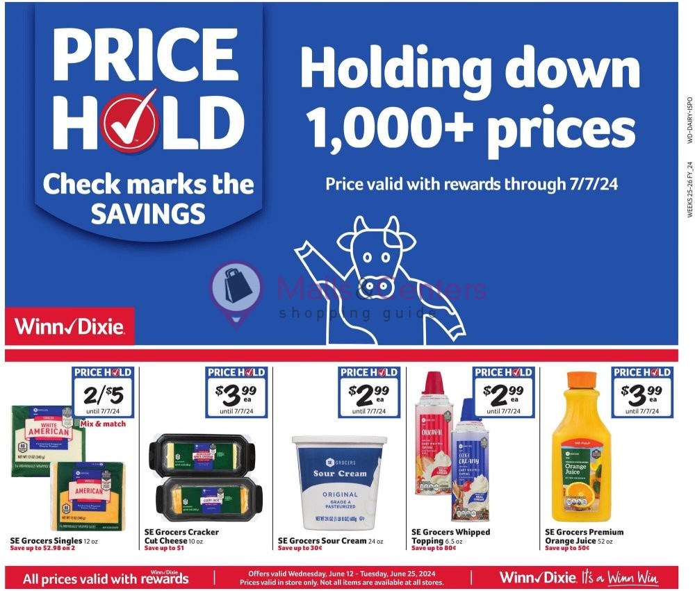 Weekly ad for Winn Dixie valid: 06/12/2024 - 06/25/2024, page 6