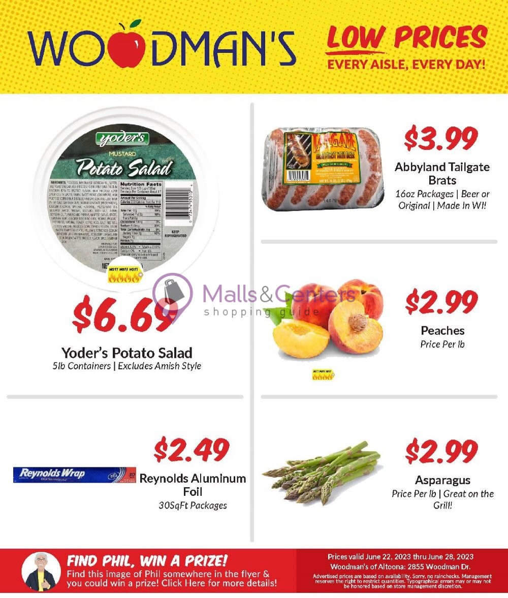 Woodman's Markets Weekly ad valid from 06/22/2023 to 06/28/2023