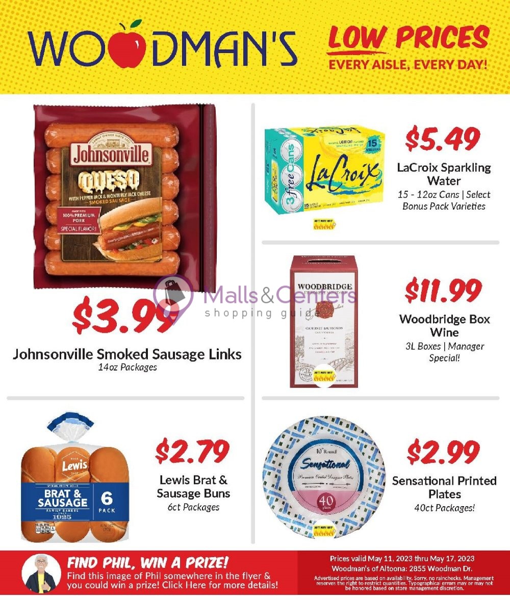 Woodman's Markets Weekly ad valid from 05/11/2023 to 05/17/2023