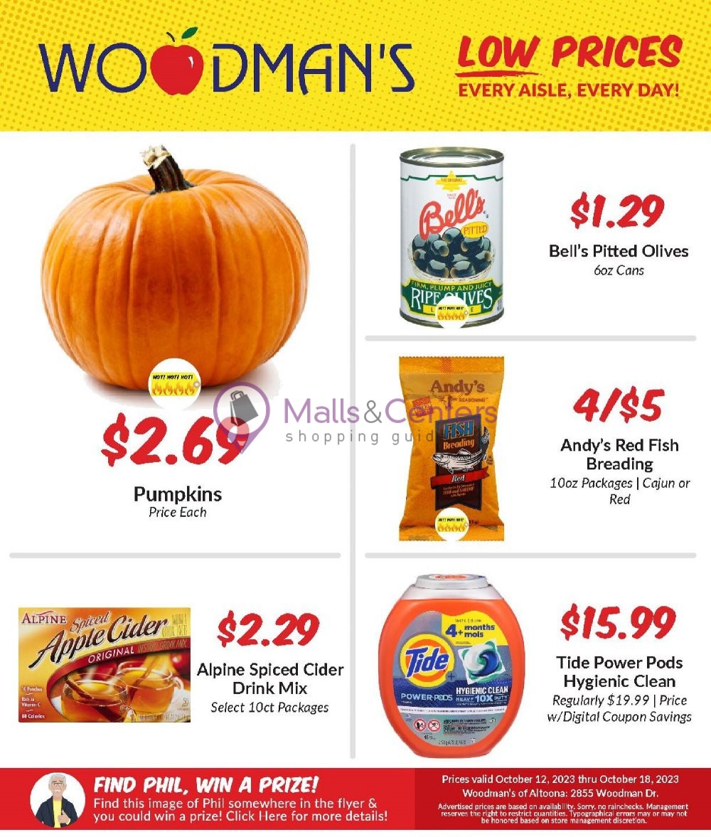 Woodman's Markets Weekly ad valid from 10/12/2023 to 10/18/2023