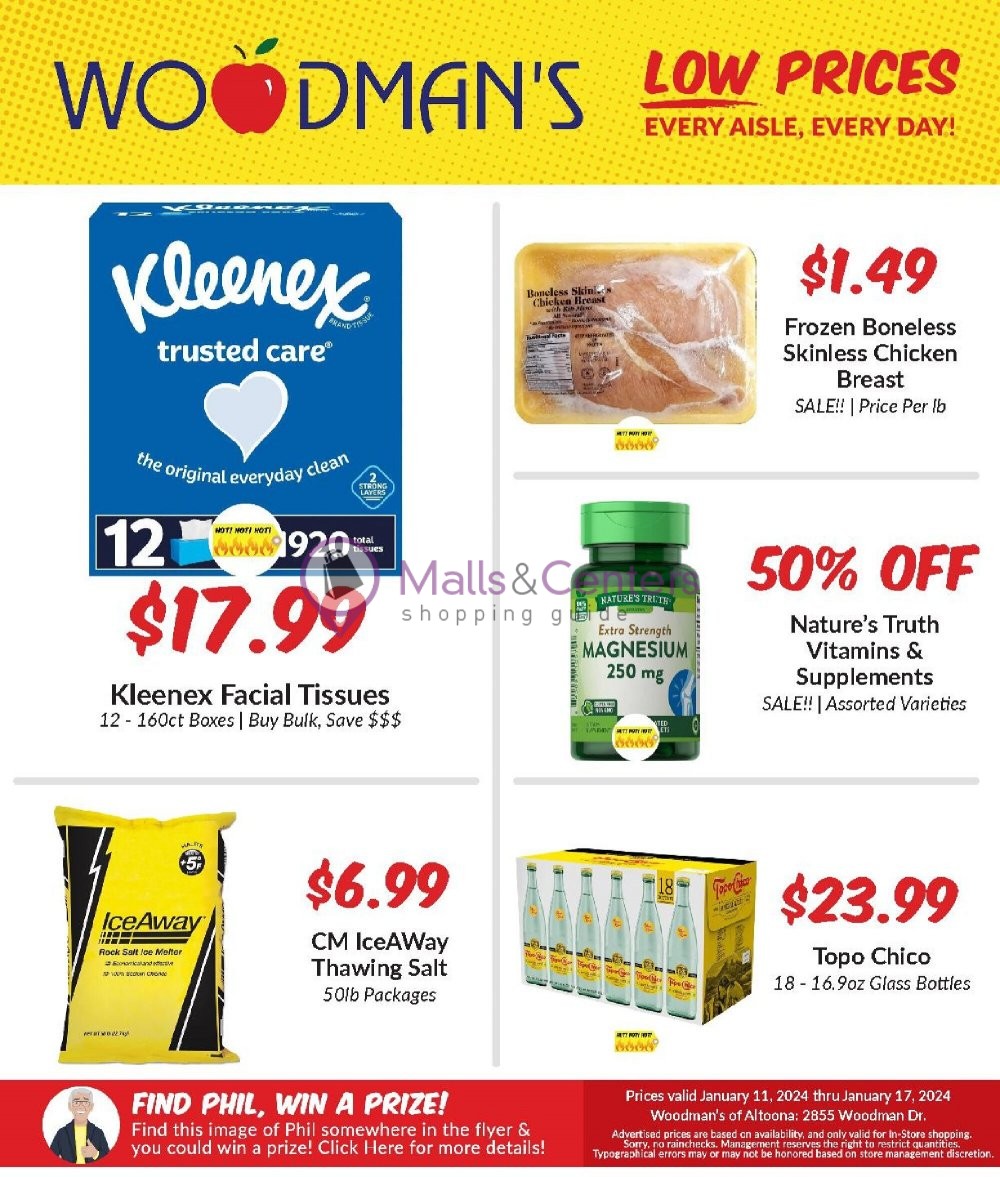 Woodman's Markets Weekly Ad, from Thu, 1/11/2024 sales & flyers