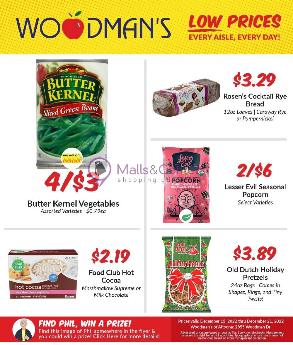 Woodman's Markets Weekly ad valid from 12/15/2022 to 12/21/2022