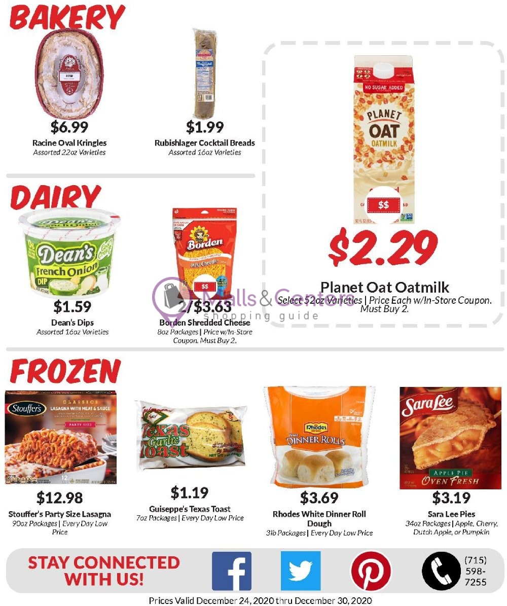 Woodman's Markets Weekly ad valid from 12/24/2020 to 12/30/2020