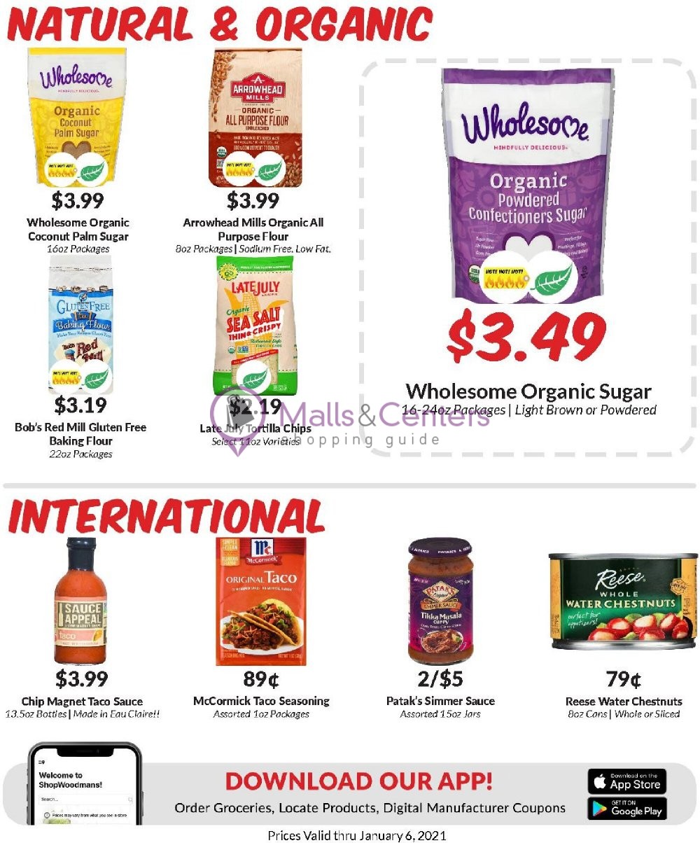 Woodman's Markets Weekly ad valid from 12/31/2020 to 01/06/2021