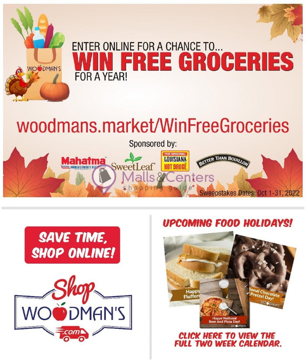 Woodman's Markets Weekly Ad sales & flyers specials MallsCenters