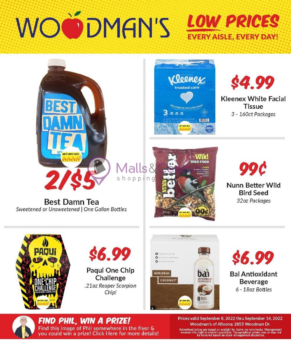 Woodman's Markets Weekly ad valid from 09/08/2022 to 09/14/2022