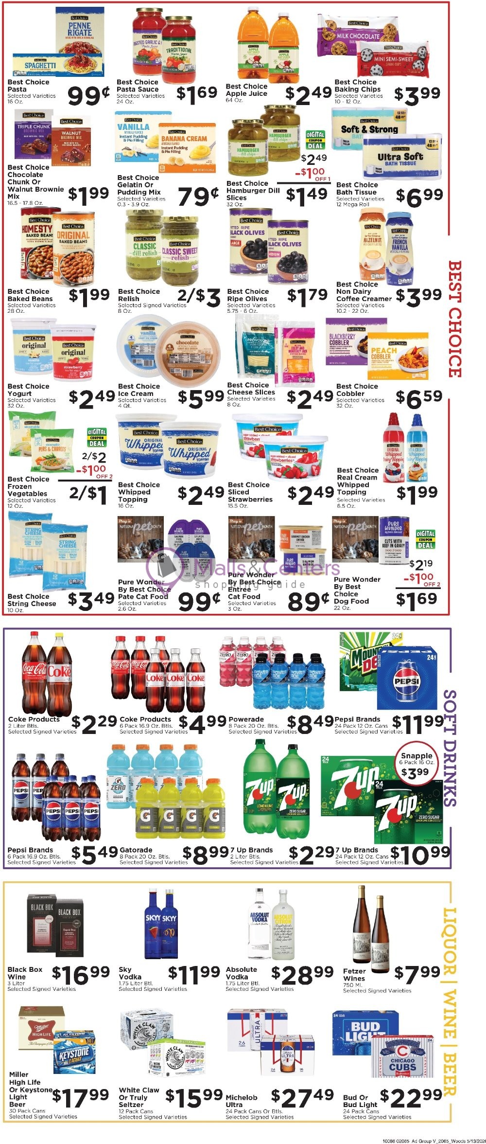 Weekly ad for Woods Supermarket valid: 05/13/2026 - 05/19/2026, page 3