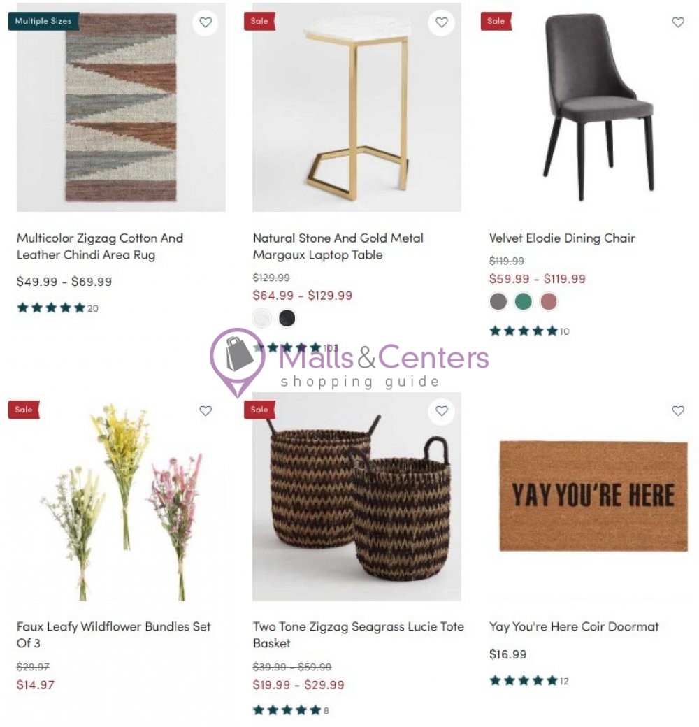 World Market Weekly Ad sales & flyers specials MallsCenters