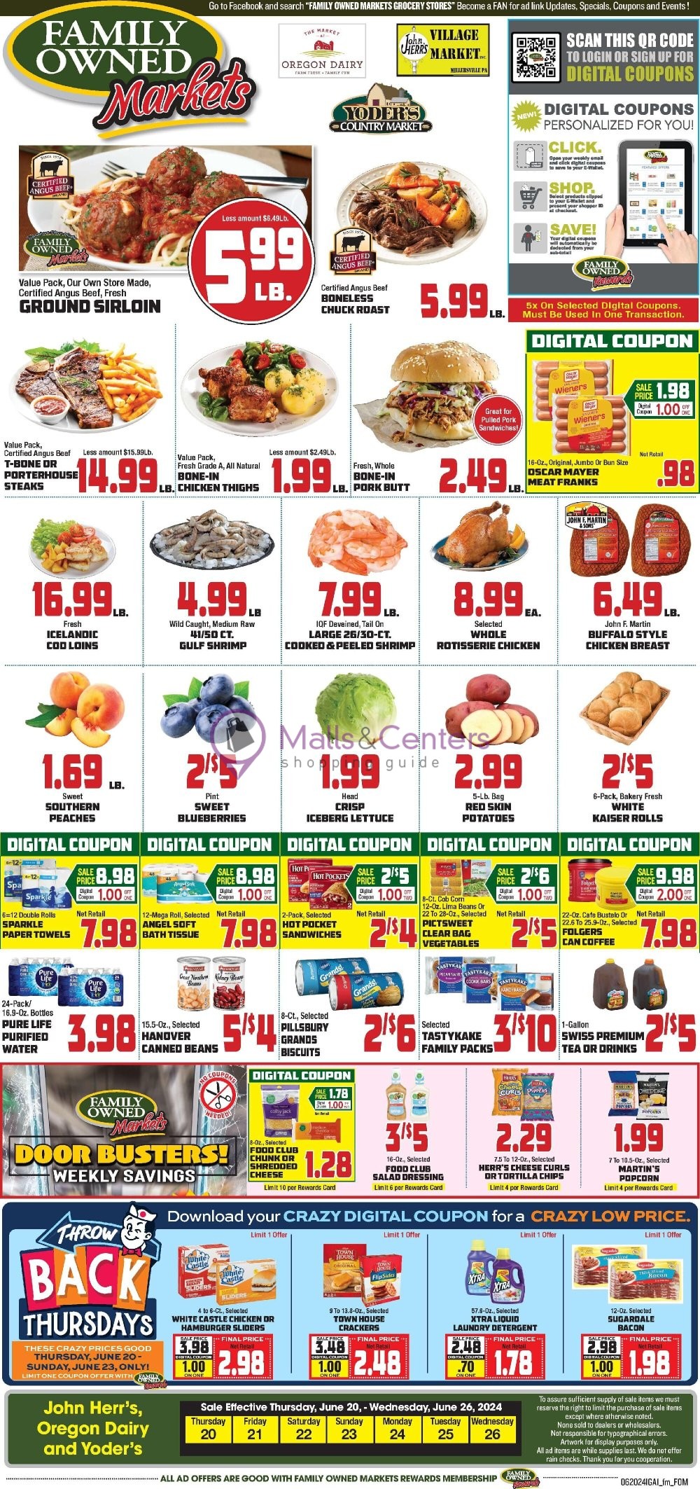 Weekly ad for Yoder's Country Market valid: 06/20/2024 - 06/26/2024, page 2