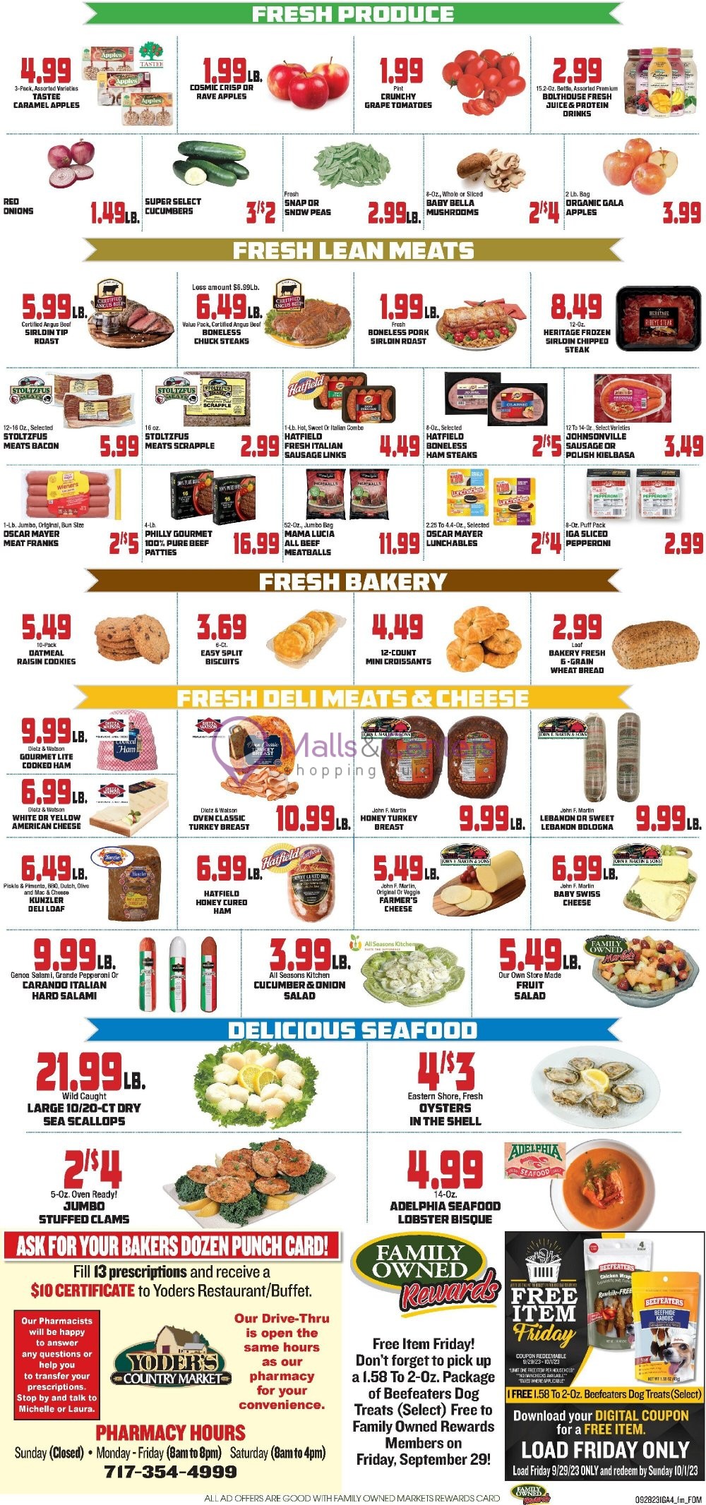 Weekly ad for Yoder's Country Market valid: 09/28/2023 - 10/04/2023, page 5
