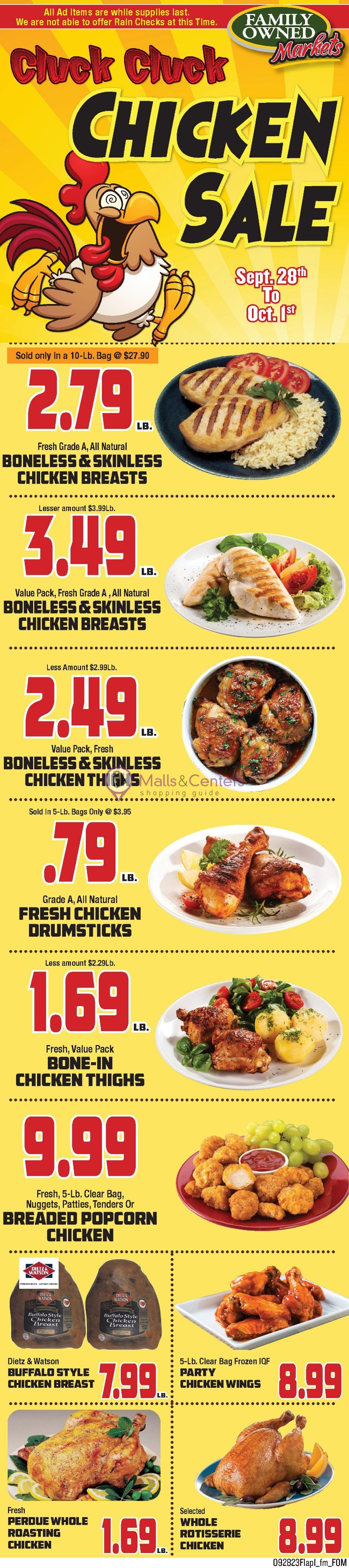 Weekly ad for Yoder's Country Market valid: 09/28/2023 - 10/04/2023, page 6