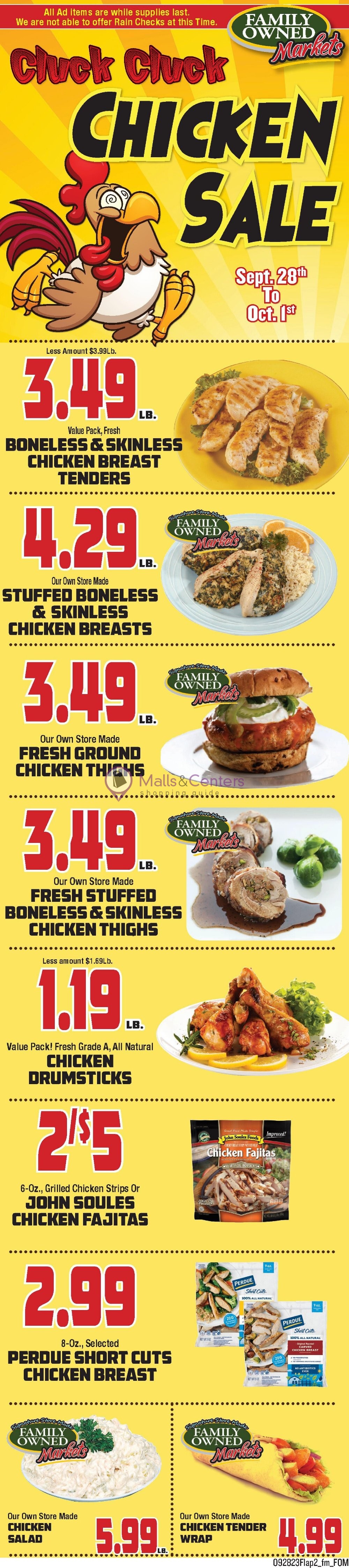 Weekly ad for Yoder's Country Market valid: 09/28/2023 - 10/04/2023, page 7