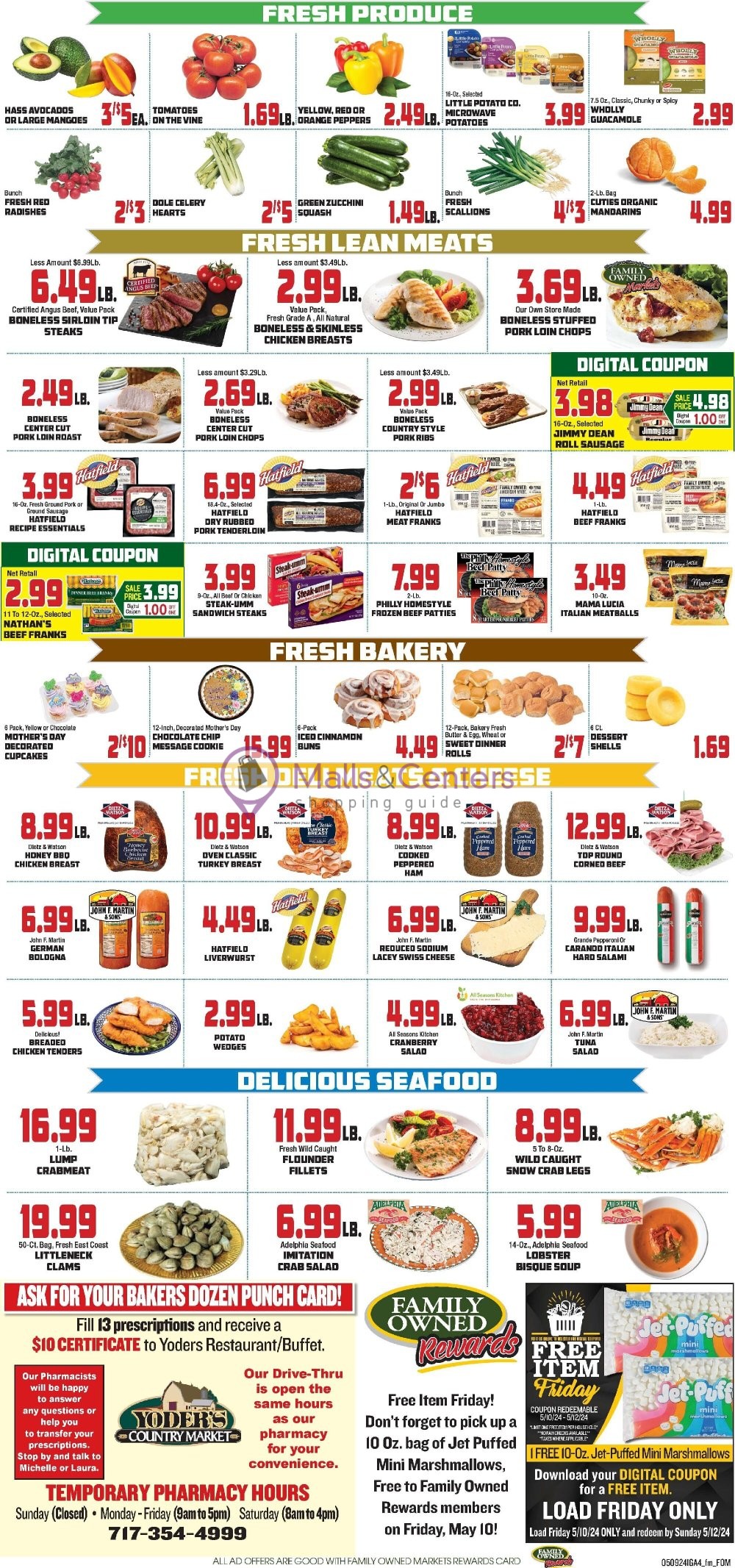 Yoder's Country Market Weekly ad valid from 05/09/2024 to 05/15/2024