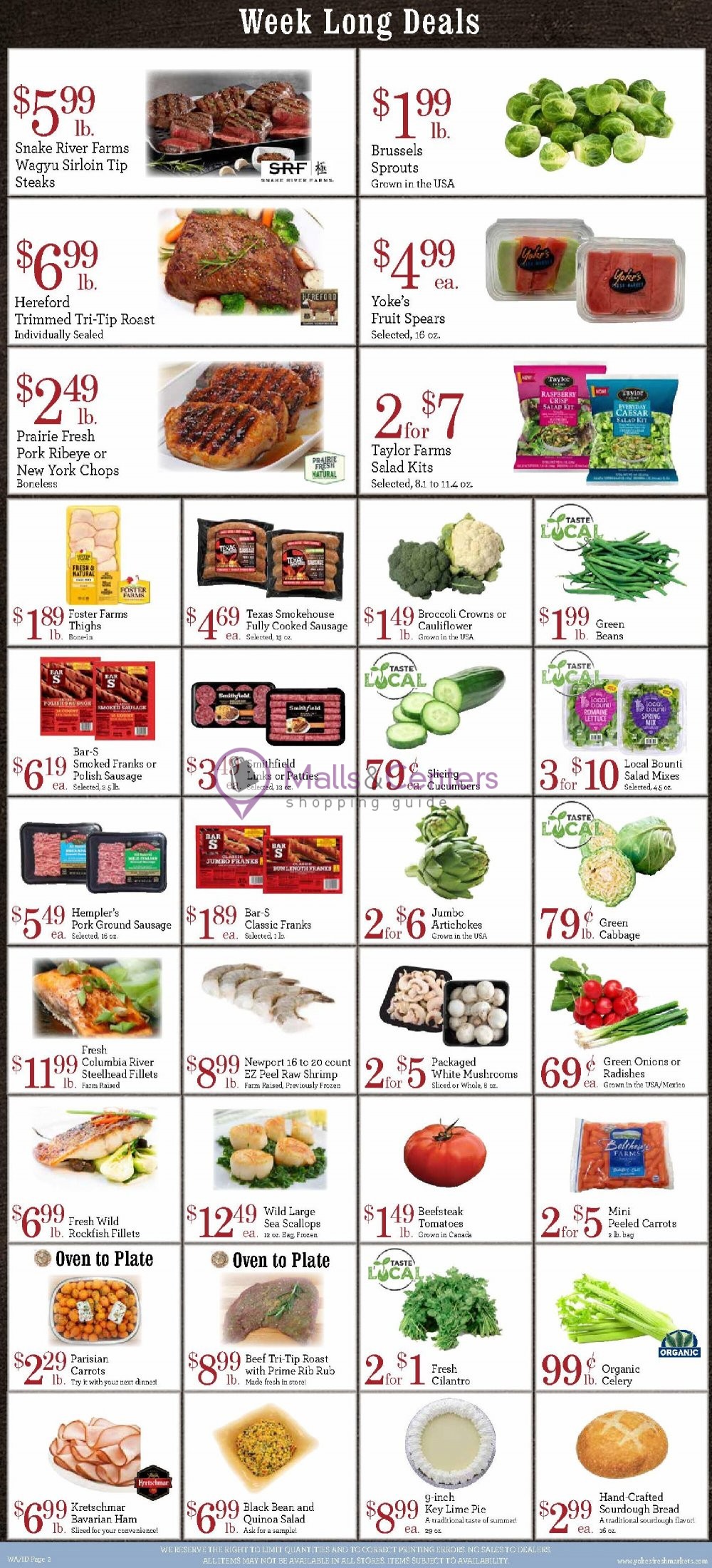 Yoke's Fresh Markets Weekly Ad sales & flyers specials MallsCenters