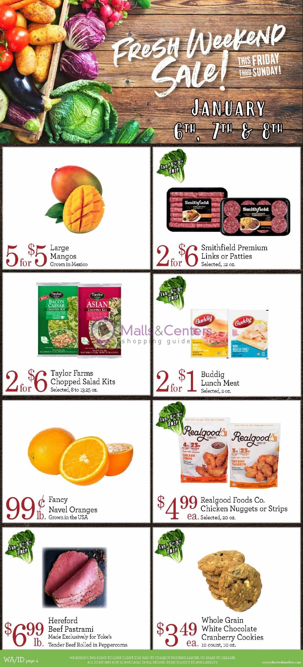 Yoke's Fresh Markets Weekly ad valid from 01/04/2023 to 01/10/2023