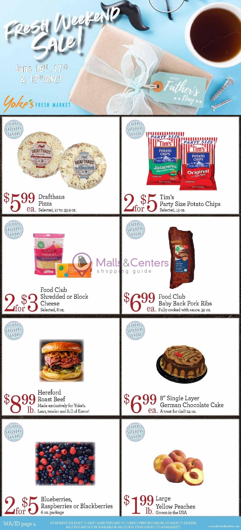 Yoke's Fresh Markets Weekly ad valid from 06/14/2023 to 06/20/2023