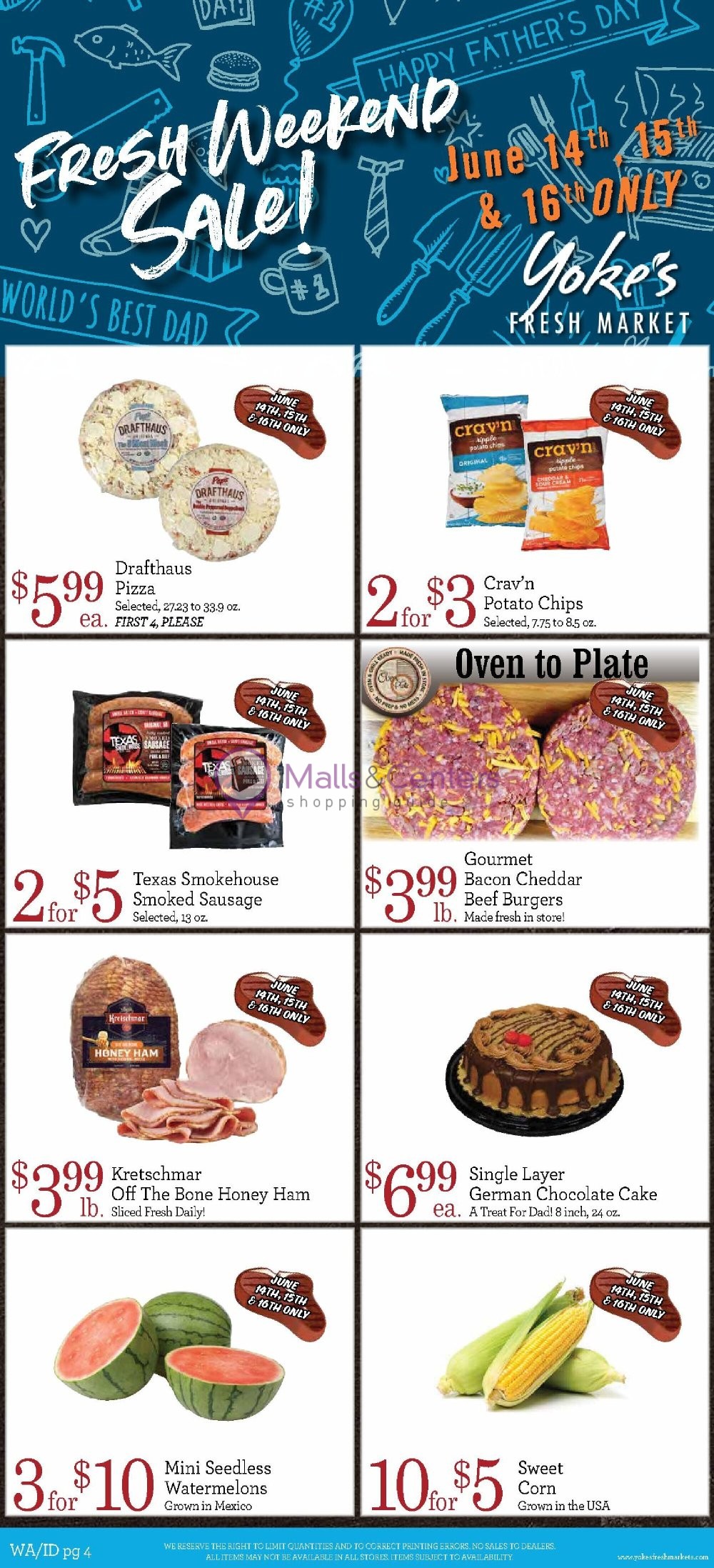 Weekly ad for Yoke's Fresh Markets valid: 06/12/2024 - 06/18/2024, page 4