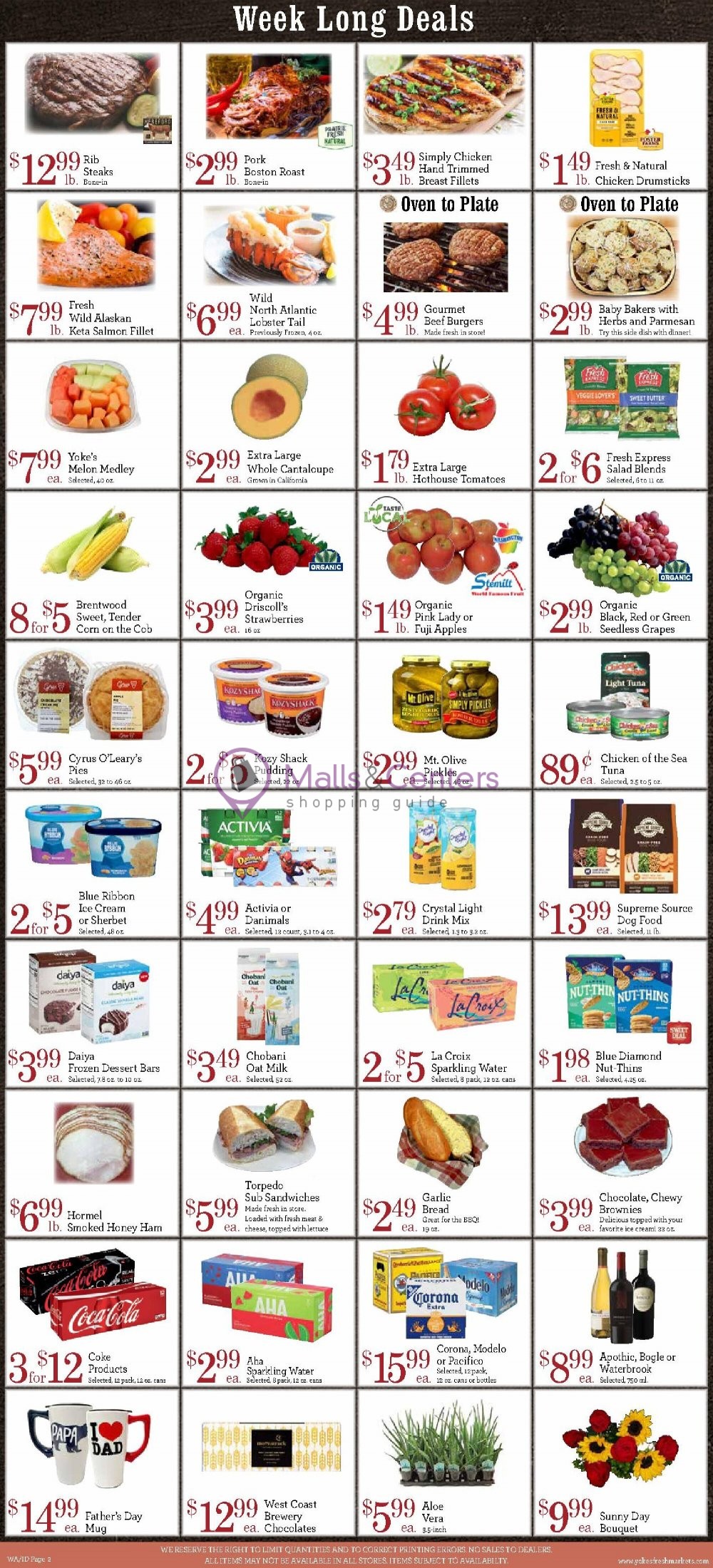 Yoke's Fresh Markets Weekly ad valid from 06/16/2021 to 06/22/2021