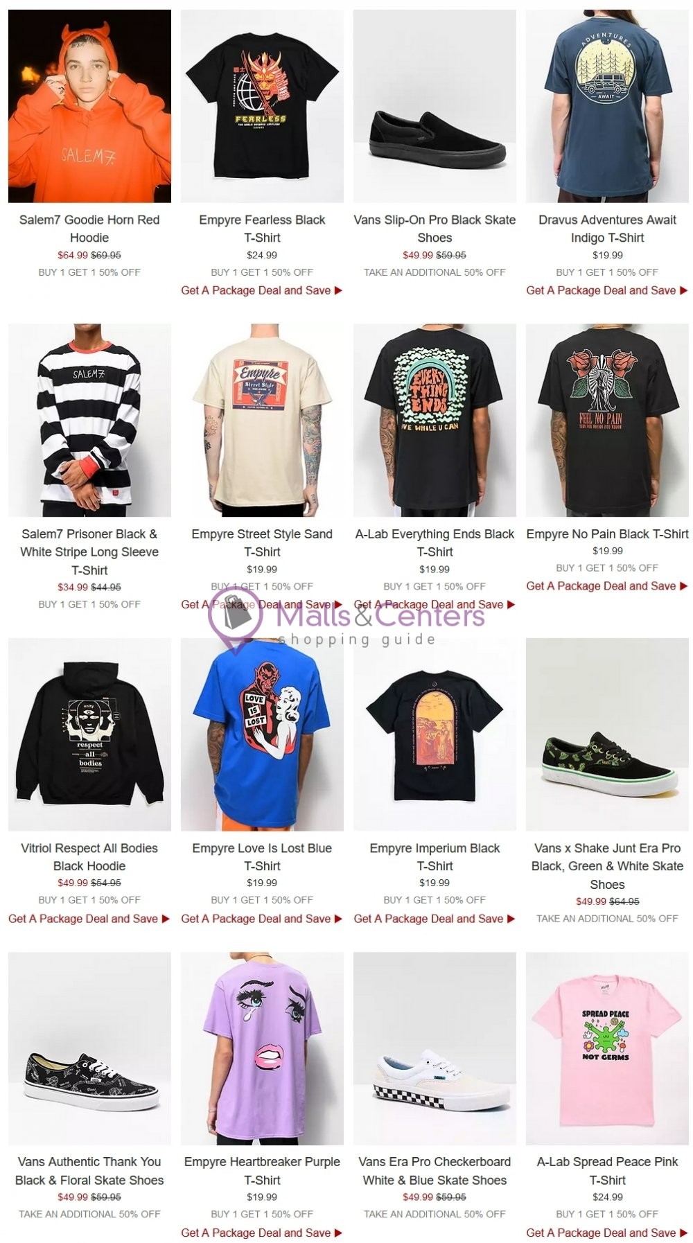 Zumiez Weekly ad valid from 01/02/2021 to 01/08/2021 MallsCenters